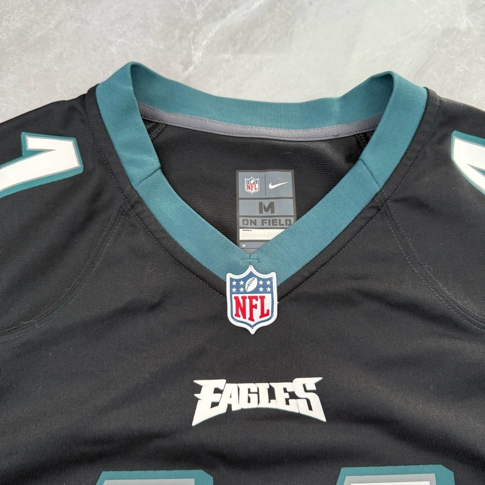 Men’s Nike Carson Wentz #11 NFL Philadelphia Eagles Football Jersey Medium - Picture 6 of 16
